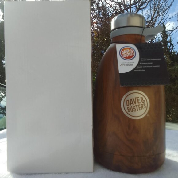 Luxury Dave Buster's stainless steel/large 80-oz/12-hour-cold cooler, brand new - Picture 2 of 6